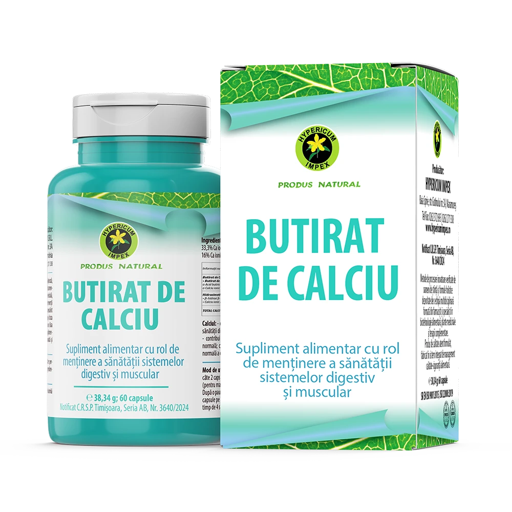 Capsule Butirat de Calciu