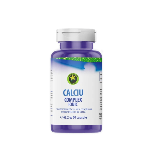 Capsule Calciu Complex Ionic