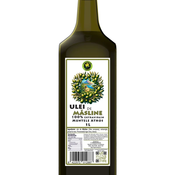Ulei de Măsline Extravirgin din Muntele Athos 1L