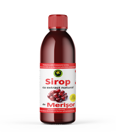 Sirop de Merisor fara zahar 500ml