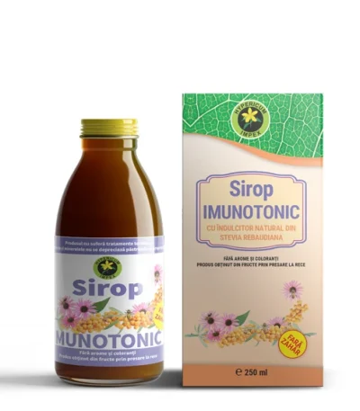 Sirop Imunotonic cu Stevia Rebaudiana (fară zahăr)