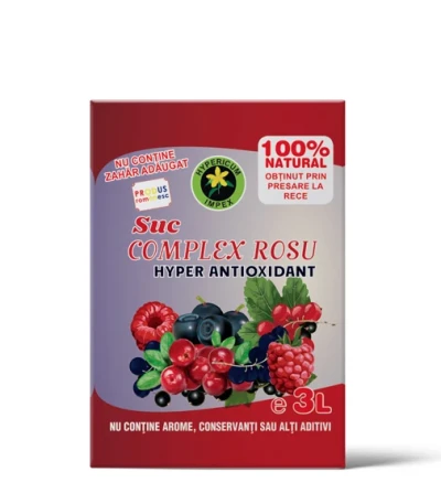 Complex Rosu : suc concentrat 3 litri