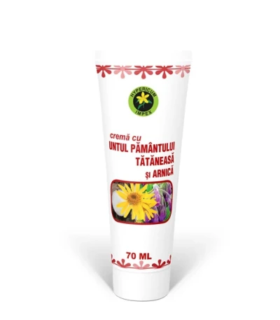 Crema cu Untul Pamantului, Tataneasa si Arnica 70ml