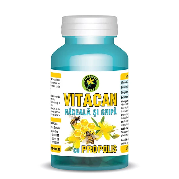 Capsule Vitacan Răceală și Gripă