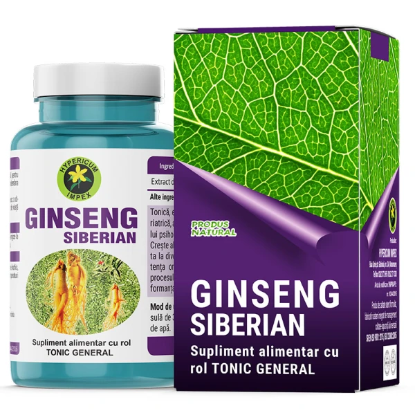 Capsule Ginseng Siberian