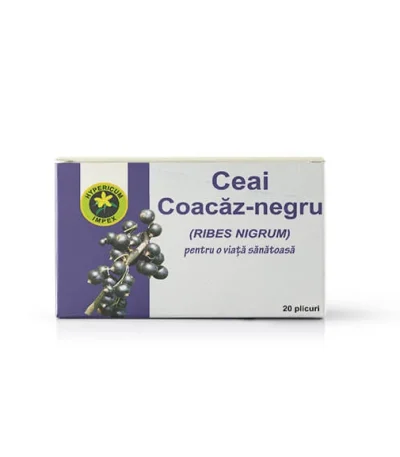 Ceai Coacăz-negru fructe doze