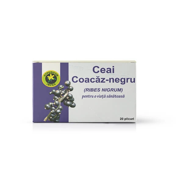 Ceai Coacăz-negru fructe doze