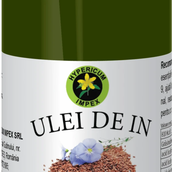Ulei de in presat la rece 100 ml