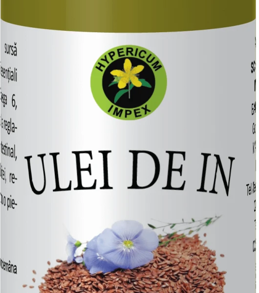 Ulei de in presat la rece 250 ml