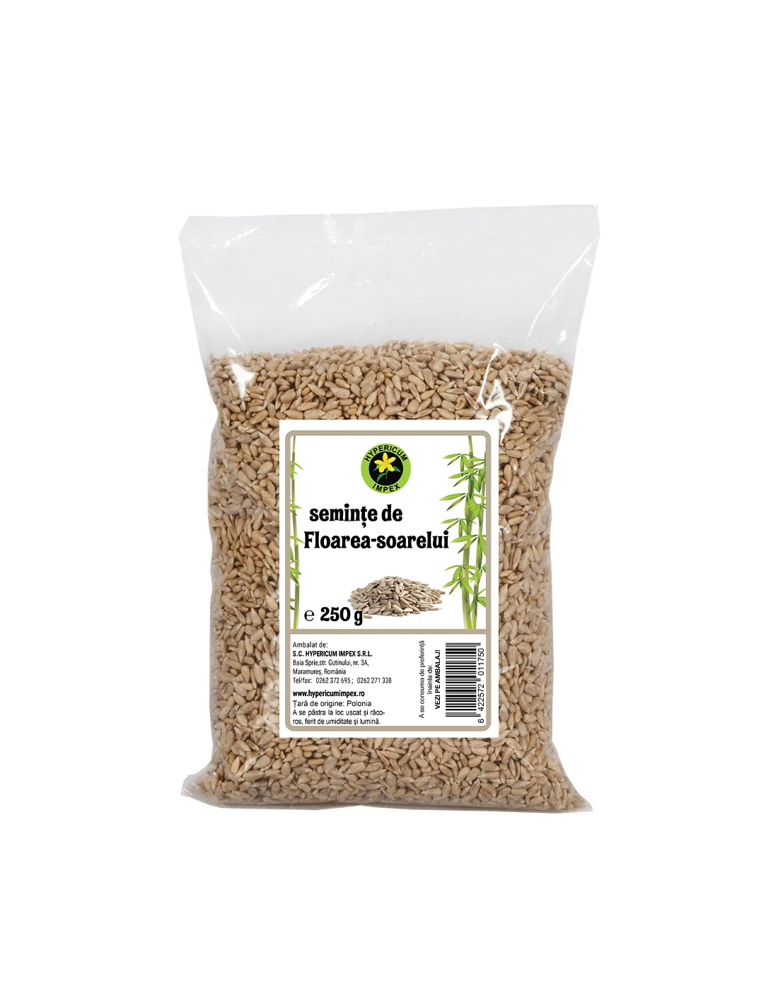 Seminte de Floarea Soarelui 250g
