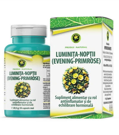 Capsule Luminița-nopții (Evening-Primrose)