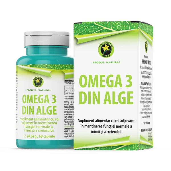 Capsule Omega 3 din Alge