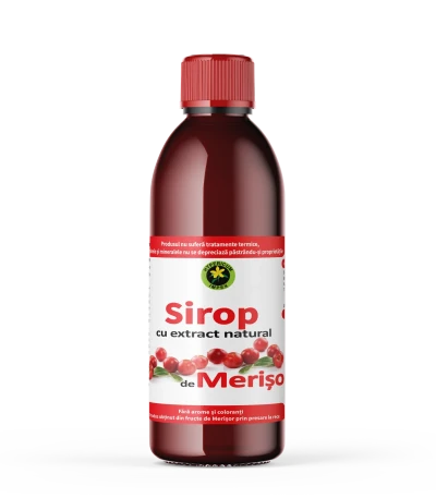 Sirop de Merisor cu zahar 500ml