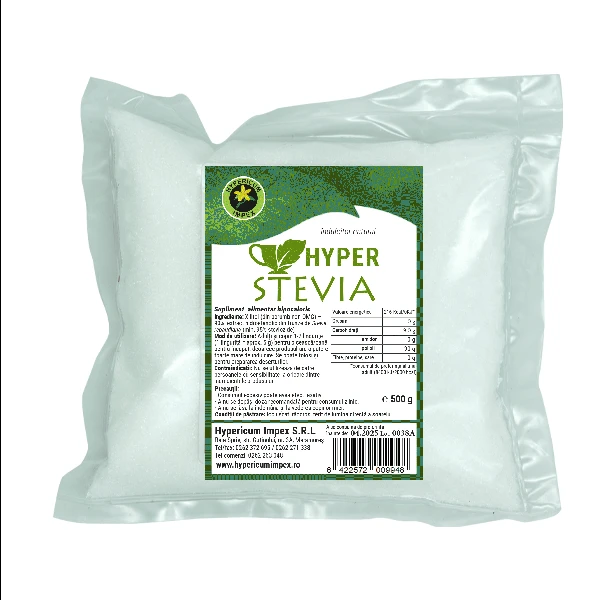 Indulcitor Hyper Stevia Rebaudiana 500g