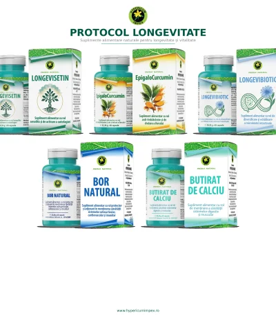 Protocol naturist cu acțiune anti-îmbătrânire și de rejuvenare