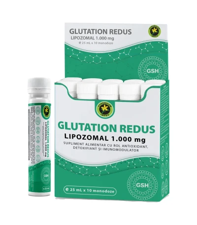 Glutation Redus Lipozomal 1.000 mg 25 mL x 10 monodoze