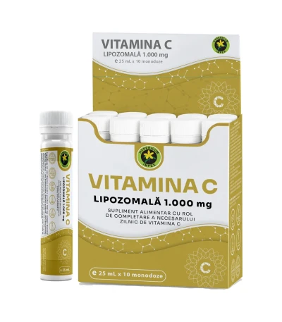Vitamina C Lipozomală 1.000 mg 25 mL x 10 monodoze