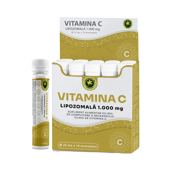 Vitamina C Lipozomală 1.000 mg 25 mL x 10 monodoze