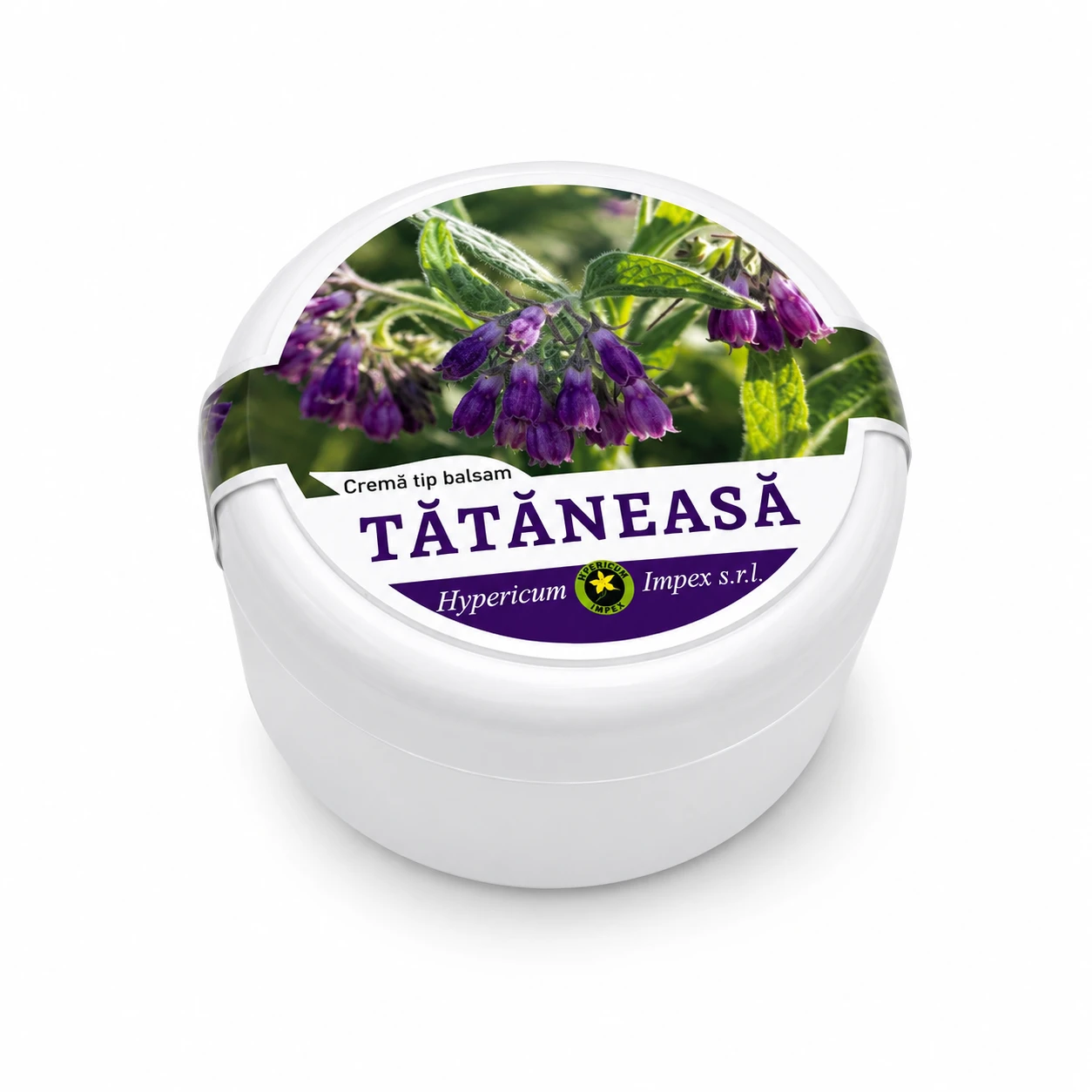 Crema tip balsam Tătăneasă ajută la reducerea durerilor reumatice, calmarea hemoroizilor, reducerea inflamațiilor articulare, resorbția hematoamelor.