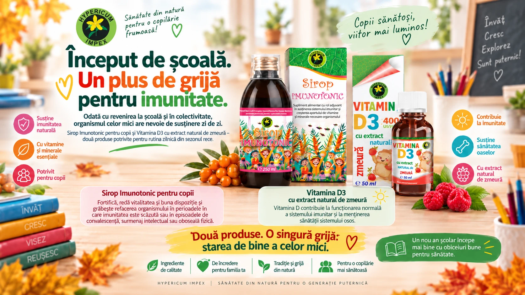 Banner Hypericum produse copii