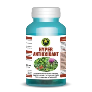 Capsule Hyper Antioxidant - supliment alimentar cu rol adjuvant în încetinirea procesului natural de îmbătrânire.