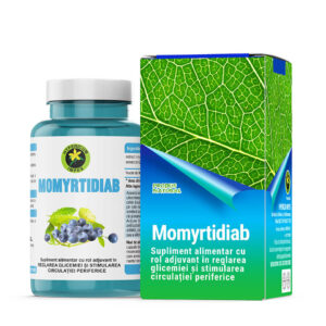 Capsule Momyrtidiab - regleaza glicemia, îmbunătăteste răspunsul insulinic, protejeaza pancreasul, îmbunătățeste circulația periferica.
