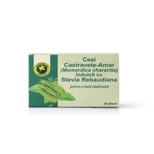 Ceai Castravete Amar (Momordica) cu Stevia doze - rol adjuvant în reglarea glicemiei și protejarea funcției pancreatice