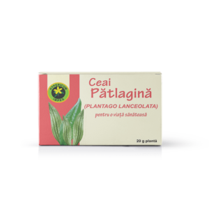 Ceai Patlagina vrac -adjuvant în reducerea inflamațiilor tractului respirator; ajută la menținerea sănătății mucoaselor orale și faringiene.