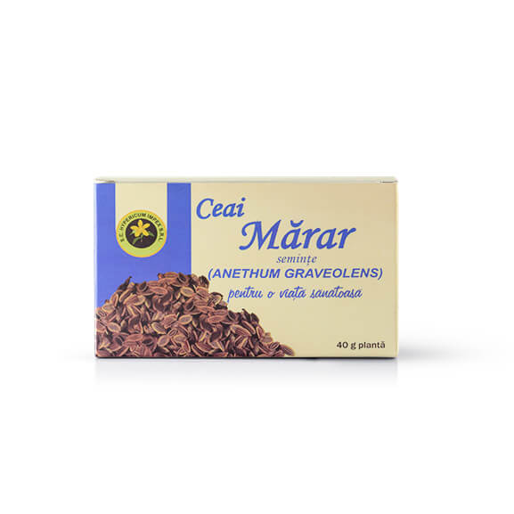 Ceai Marar vrac - optimizează digestia și asigură un echilibru hormonal, avănd rol carminativ, stomahic și galactogog.