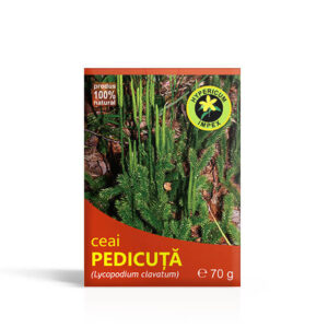 Ceai Pedicuta vrac- are proprietate antitabagică și antialcoolică; protejează sistemul urinar; combate dezvoltările celulare necontrolate.
