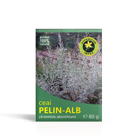 Ceai Pelin Alb vrac - Supliment alimentar cu rol în stimularea poftei de mâncare, ușurarea digestiei și detoxifierea organismului.