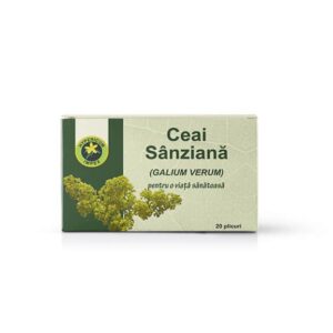 Ceai Sanziana doze - aliat puternic în reglarea funcției tiroidiene; util și în menținerea sănătății tractului urinar și sistemului nervos.