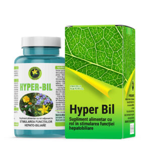 Capsule Hyper Bil - este un produs atent formulat pentru menținerea bunei funcționări a sistemelor hepatobiliar și digestiv.