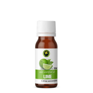 Ulei Esential de Lime 10ml - combate oboseala, energizeaza corpul si induce o stare de optimism.