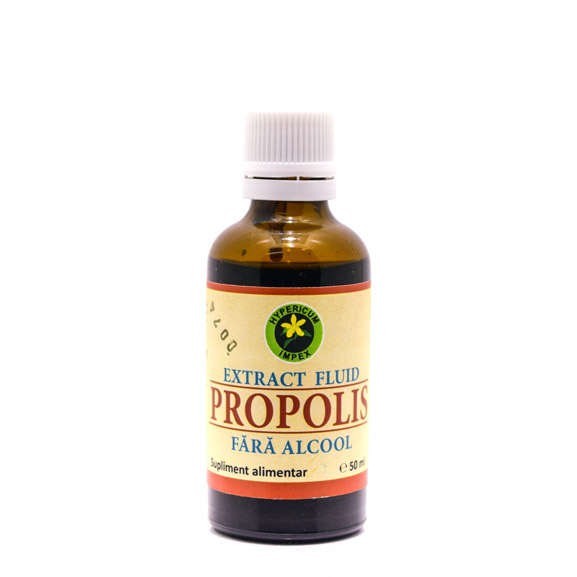 Extract Propolis fara alcool 50 ml - Produs Hypericum Impex
