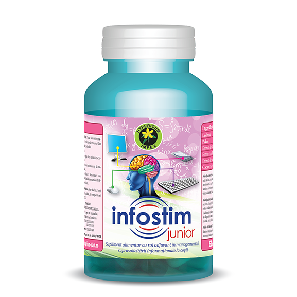 Capsule Infostim Junior - Vitamine si Suplimente - Hypericum Impex