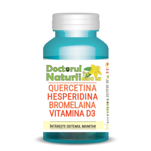 Doctorul Naturii Quercetina, Hesperidina, Bromelaina, Vitamina D3