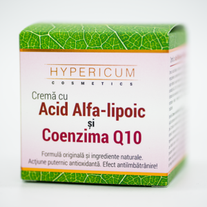 Crema cu Acid Hialuronic si Coenzima Q10