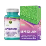 Capsule Deprecalmin - supliment alimentar atent formulat pentru a menține sănătatea sistemului nervos și a induce o stare generală de bine.