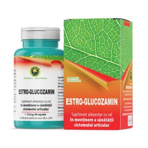 Capsule Estro-Glucozamin Supliment alimentar cu rol de refacere a mielinei și de protejare a articulațiilor