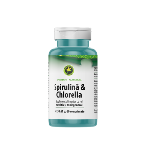 Capsule Spirulina si Chlorella Imagine web