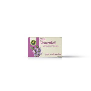Ceai Ventrilică - este recunoscută pentru proprietățile sale benefice asupra sistemului digestiv și respirator